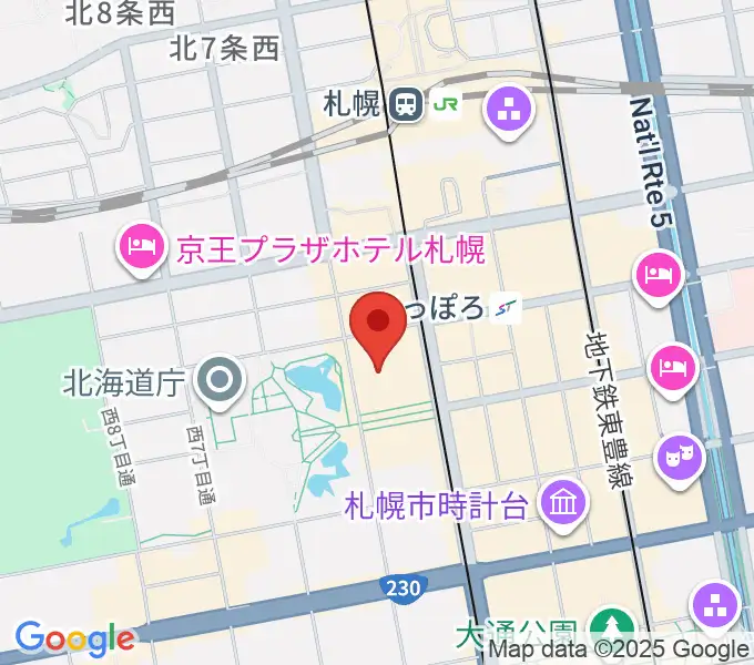 島村楽器 札幌クラシック店の地図