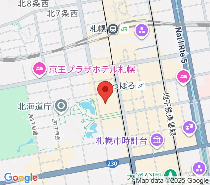 島村楽器 札幌クラシック店の地図