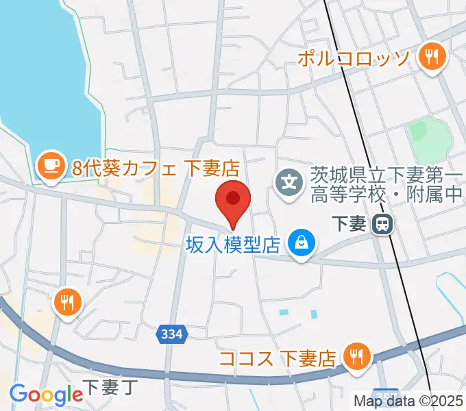 コンドー楽器 下妻店の地図
