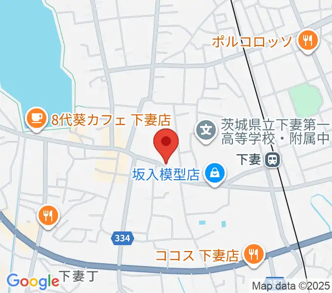 コンドー楽器 下妻店の地図