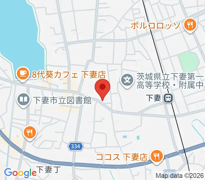 コンドー楽器 下妻店の地図