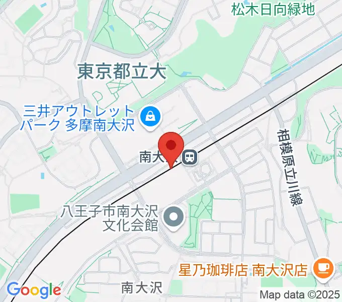 島村楽器 フレンテ南大沢店の地図