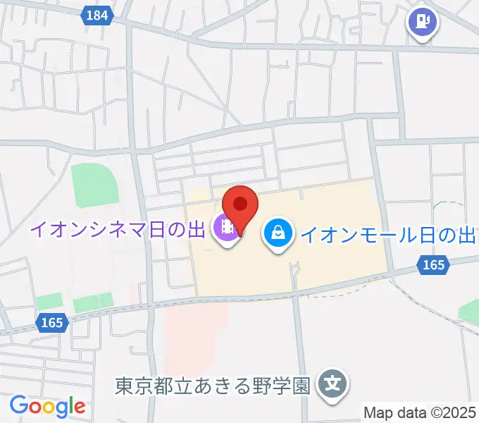 島村楽器 イオンモール日の出店の地図