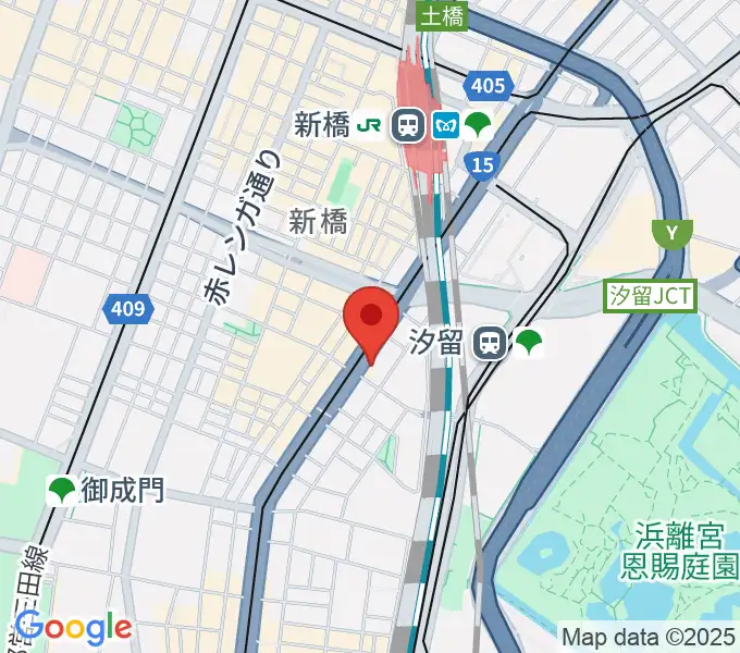 TMスタジオ レッスンの地図