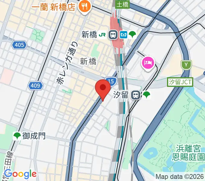 TMスタジオ レッスンの地図