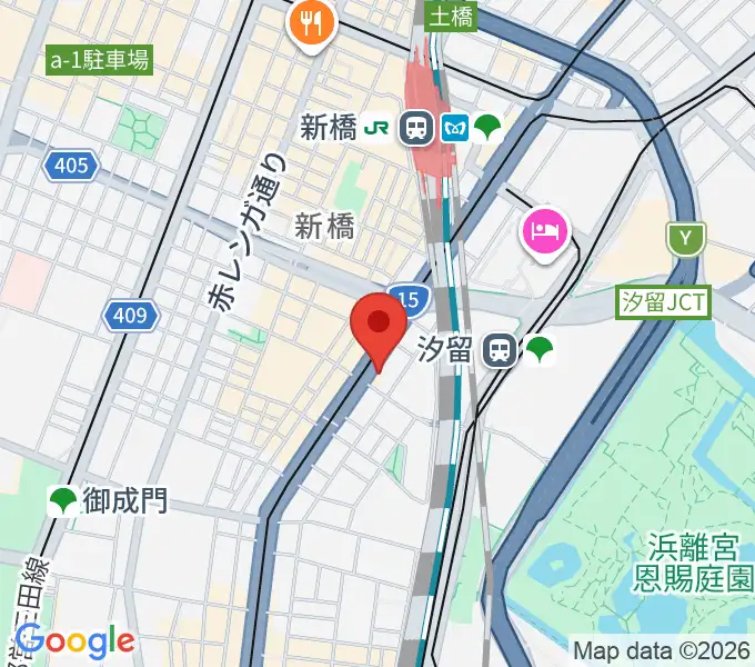 TMスタジオ レッスンの地図