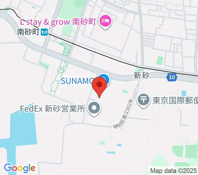 島村楽器 南砂町スナモ店の地図