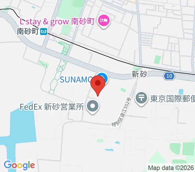 島村楽器 南砂町スナモ店の地図