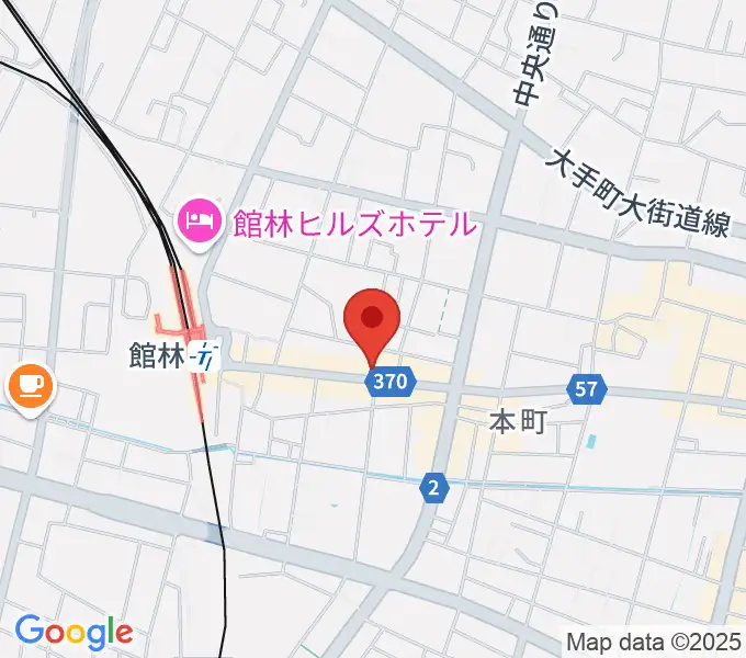 オトワ楽器の地図