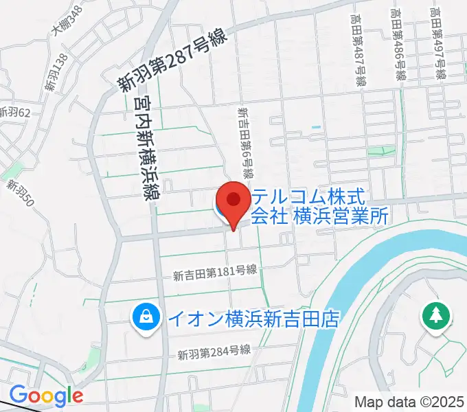 貝塚音楽教室の地図