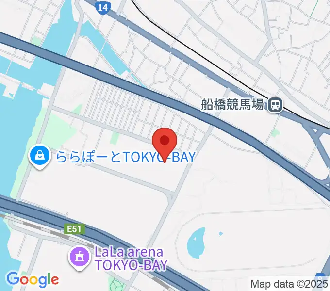 島村楽器 ビビット南船橋店の地図