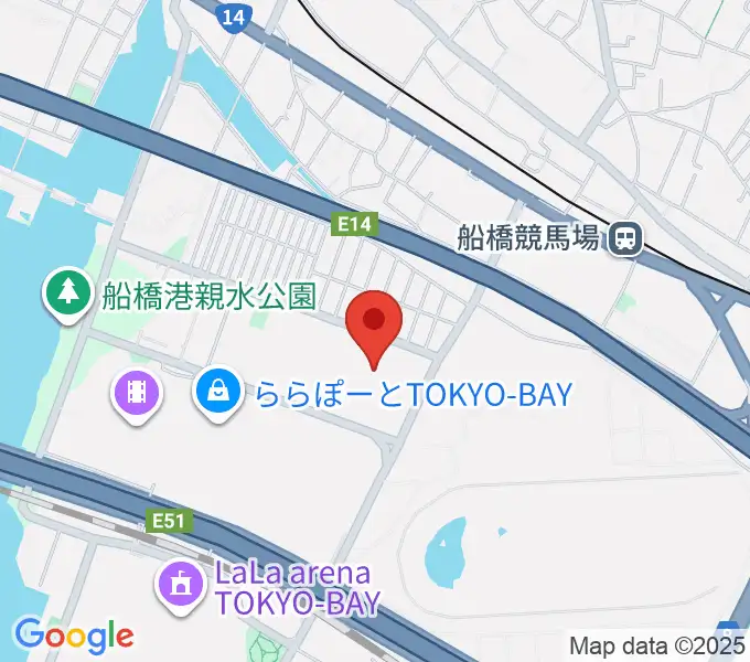 島村楽器 ビビット南船橋店の地図
