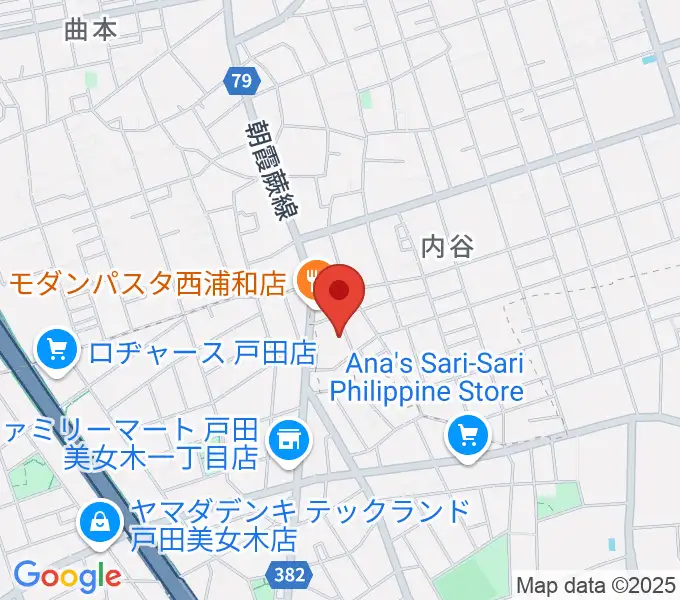 島村楽器 ピアノセレクションセンターの地図