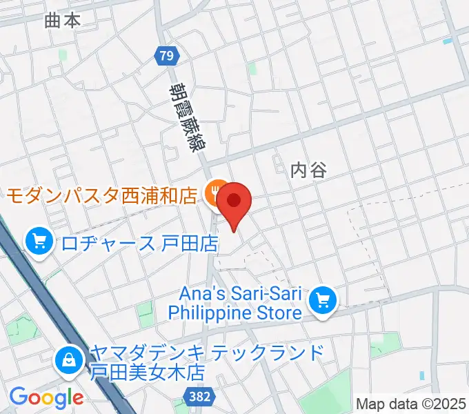 島村楽器 ピアノセレクションセンターの地図