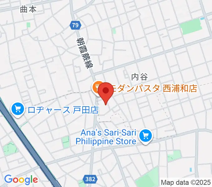 島村楽器 ピアノセレクションセンターの地図