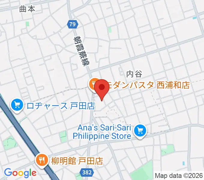 島村楽器 ピアノセレクションセンターの地図