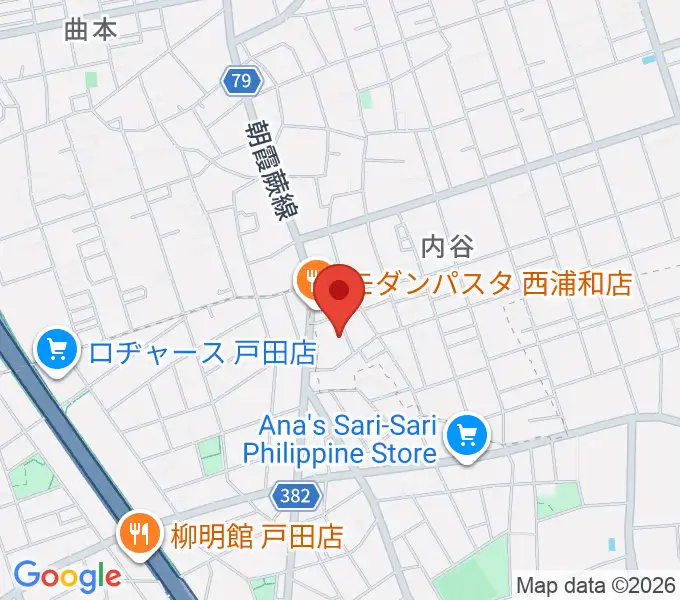 島村楽器 ピアノセレクションセンターの地図