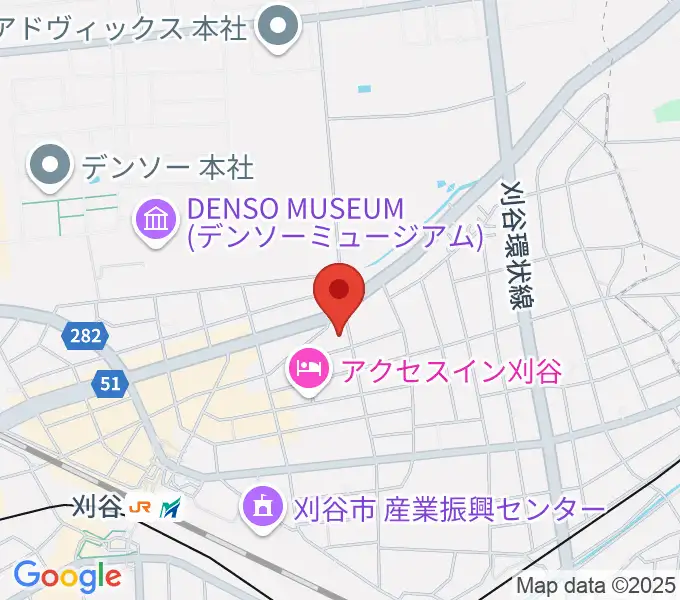 ロッキン刈谷本店の地図