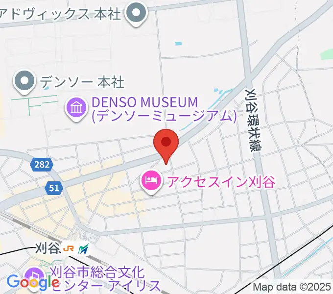 ロッキン刈谷本店の地図