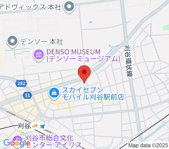 ロッキン刈谷本店の地図