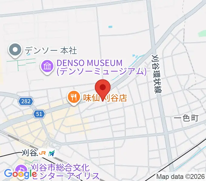 ロッキン刈谷本店の地図