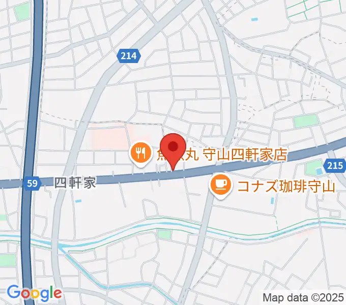 GOLD STARの地図
