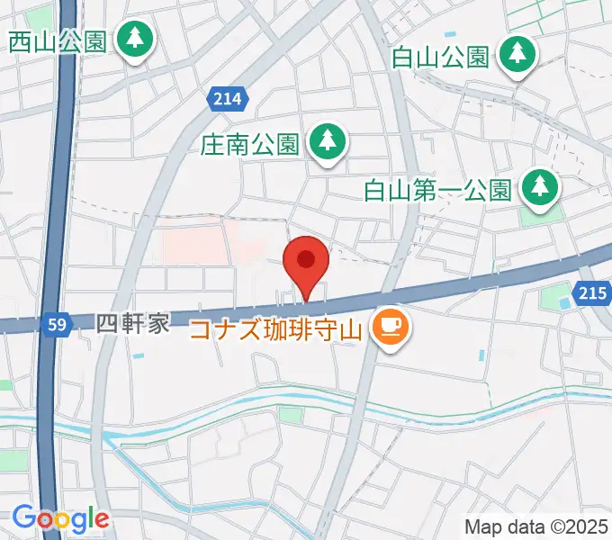 GOLD STARの地図