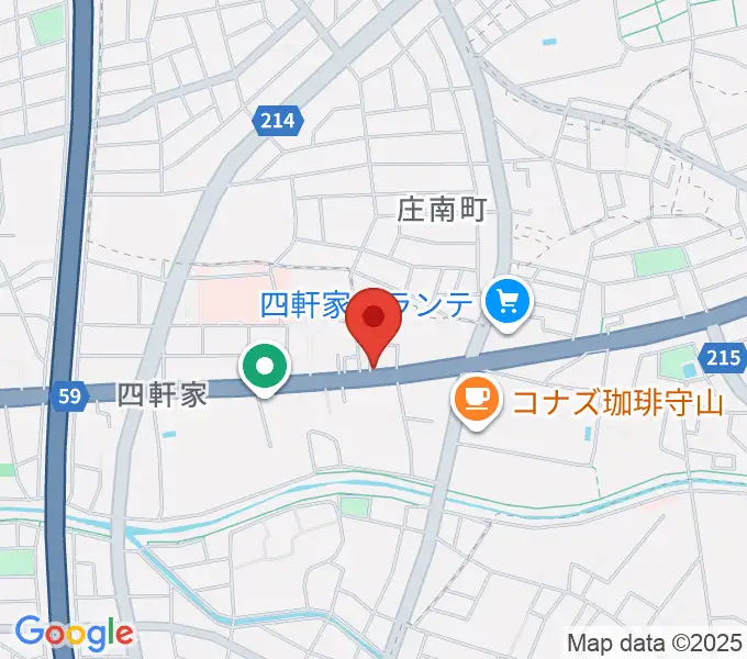 GOLD STARの地図