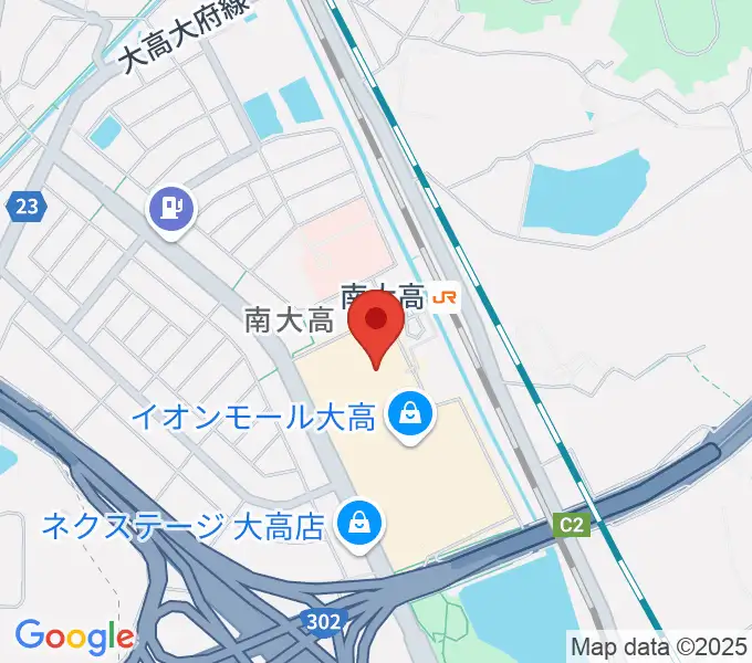 島村楽器 イオンモール大高店の地図