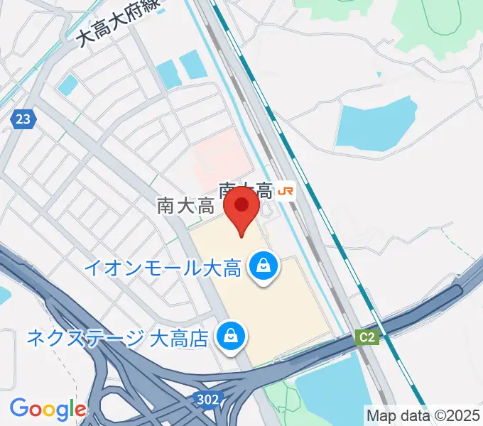 島村楽器 イオンモール大高店の地図