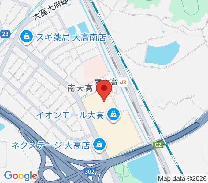 島村楽器 イオンモール大高店の地図