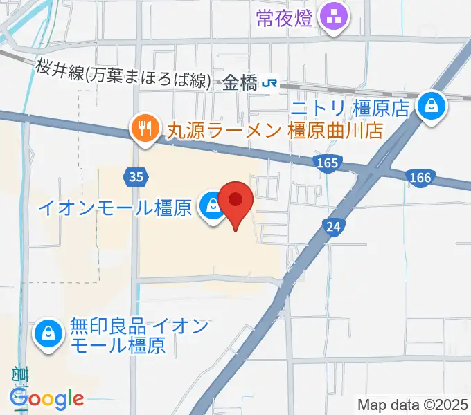 島村楽器 イオンモール橿原店の地図