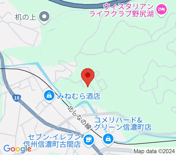 山崎木管修理工房の地図