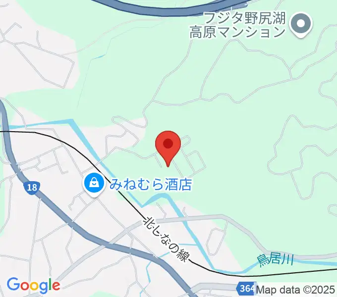 山崎木管修理工房の地図