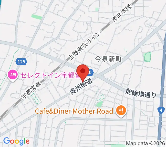 オールドブリッジの地図