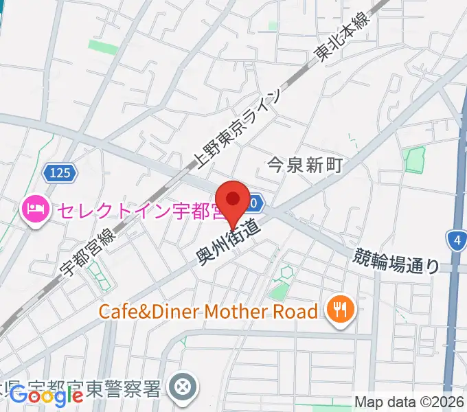 オールドブリッジの地図