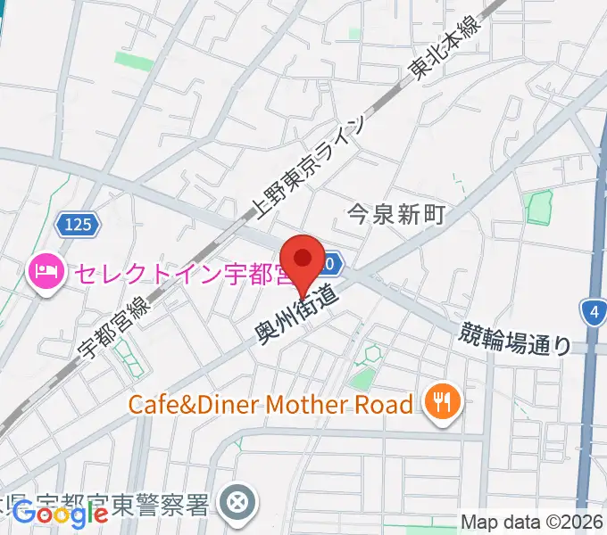 オールドブリッジの地図