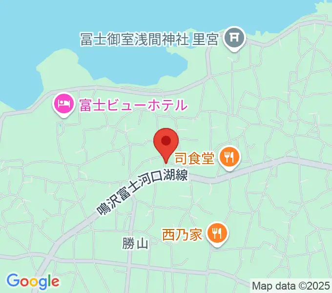 音楽の家 民宿さんすいの地図
