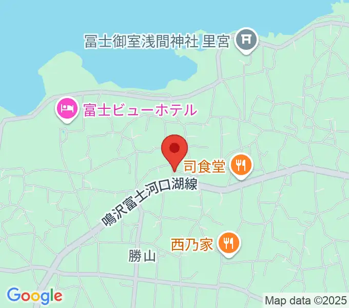 音楽の家 民宿さんすいの地図