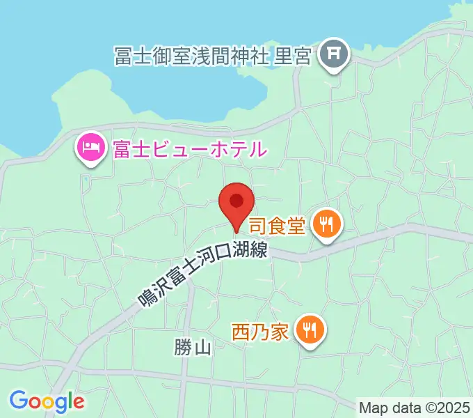 音楽の家 民宿さんすいの地図