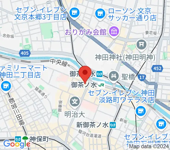 BIGBOSSお茶の水駅前店の地図