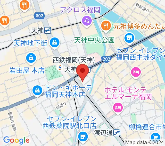 BIGBOSS福岡の地図