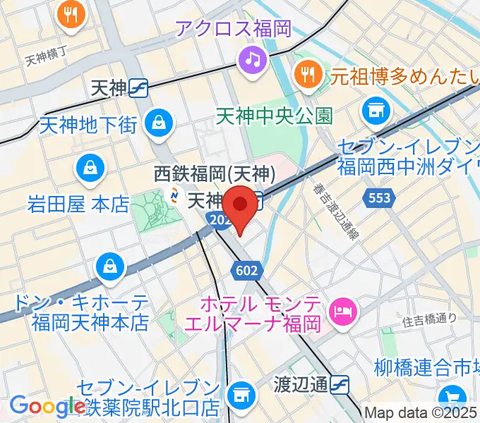 BIGBOSS福岡の地図