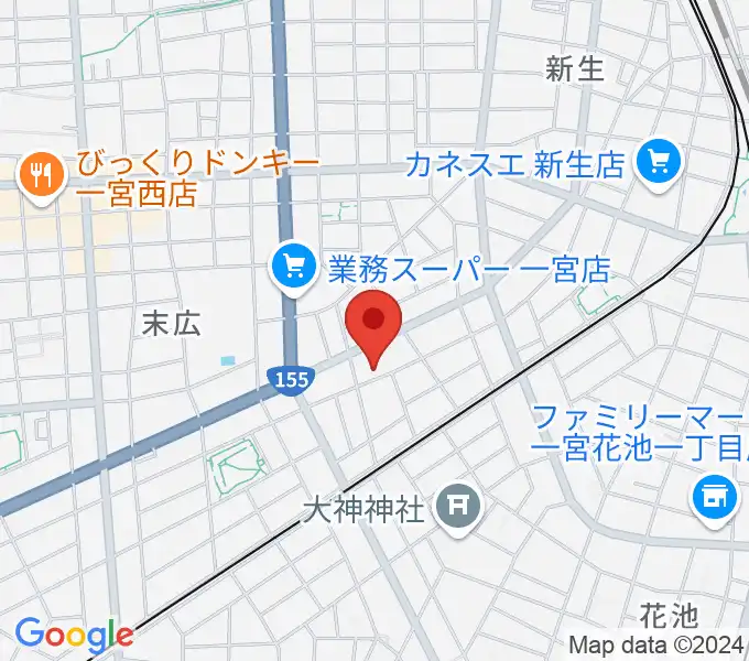 Grace MACK グレースマックの地図