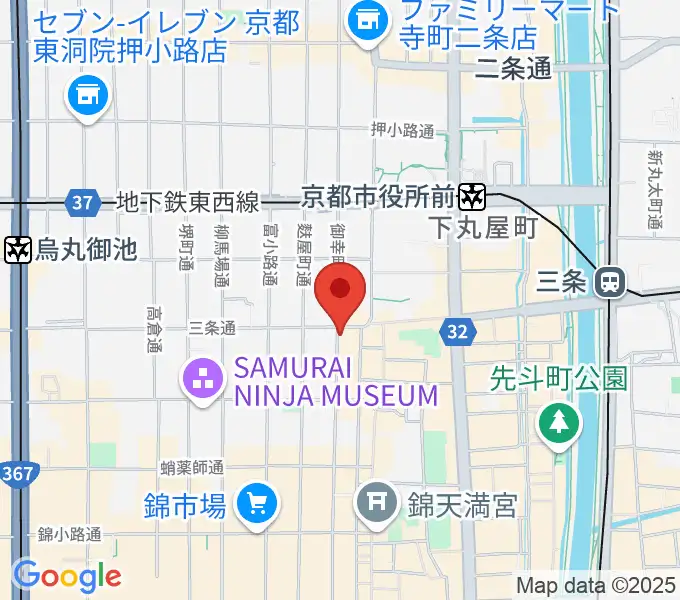 ギア-GEAR-専用劇場の地図