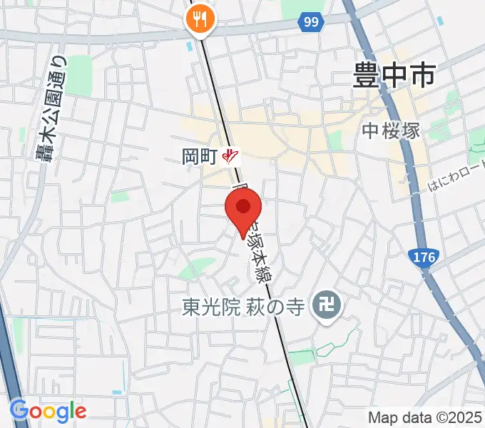 DEW9（スタジオデューク）の地図