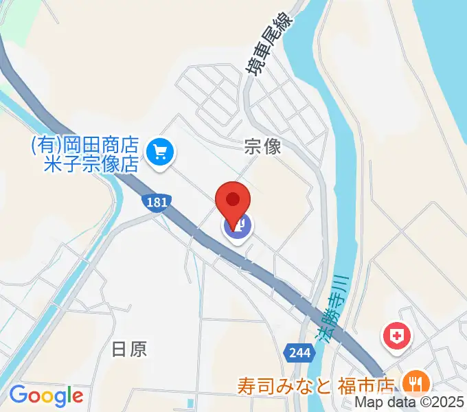 音楽天国 鳥取米子店の地図