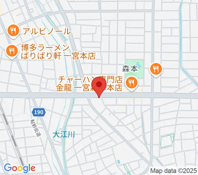 アム グリフブレットの地図