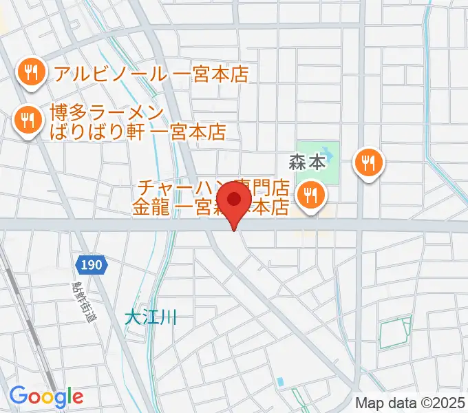 アム グリフブレットの地図