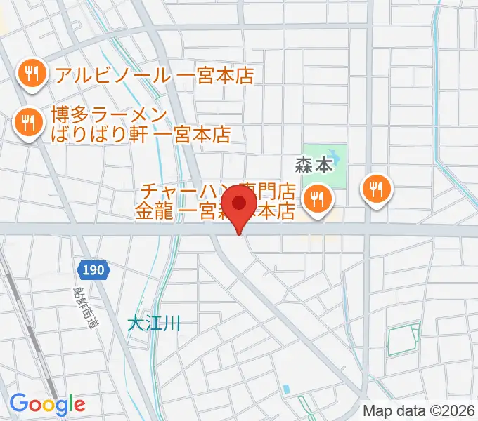 アム グリフブレットの地図